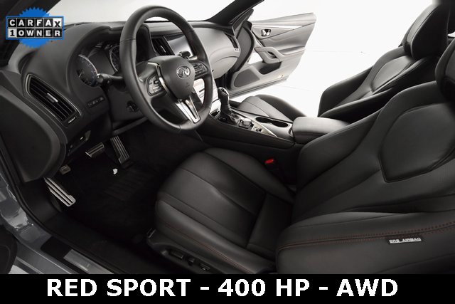 Used 2022 INFINITI Q60 Red Sport 400 w/ Cargo Package image 16