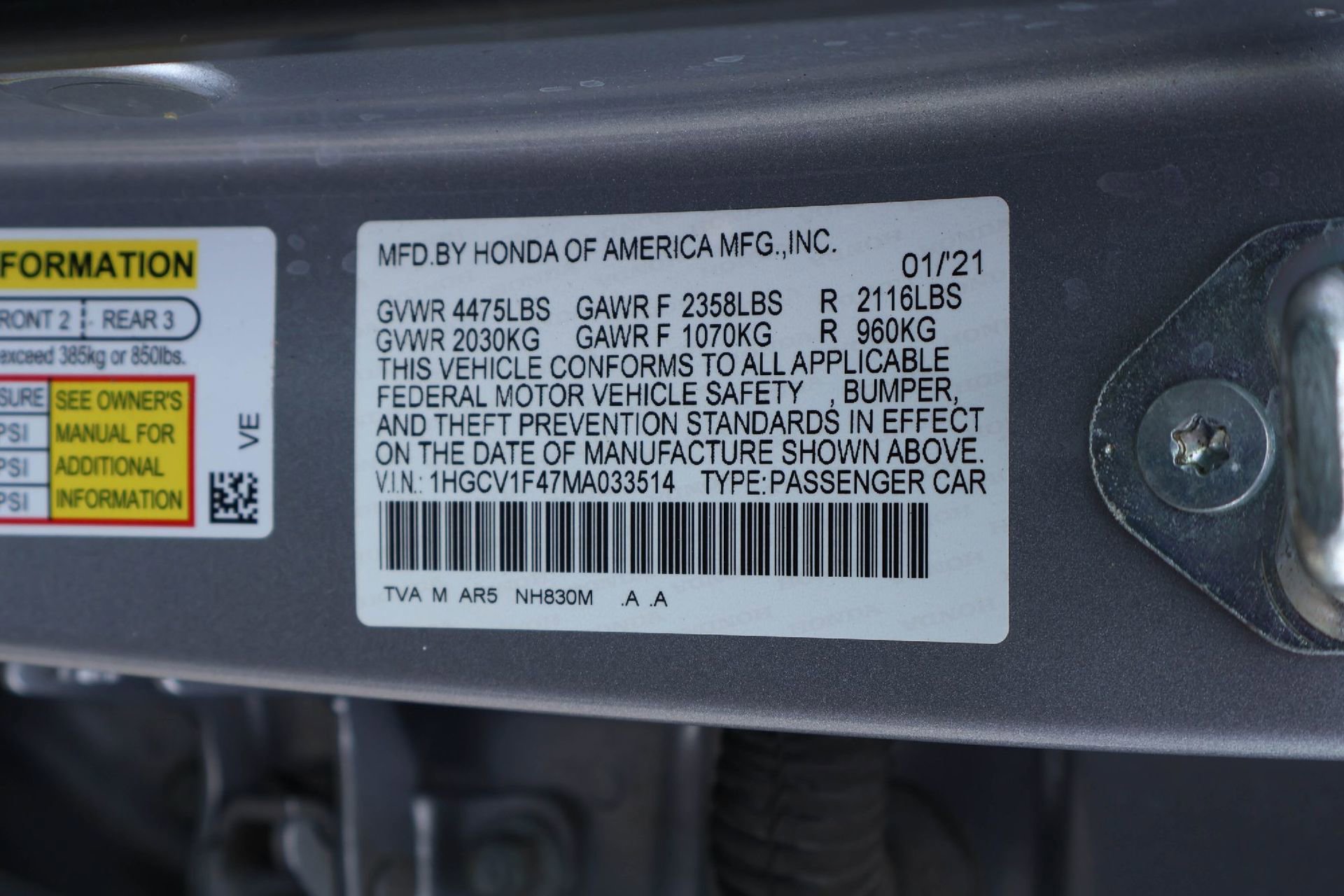 Used 2021 Honda Accord Sport Special Edition image 21