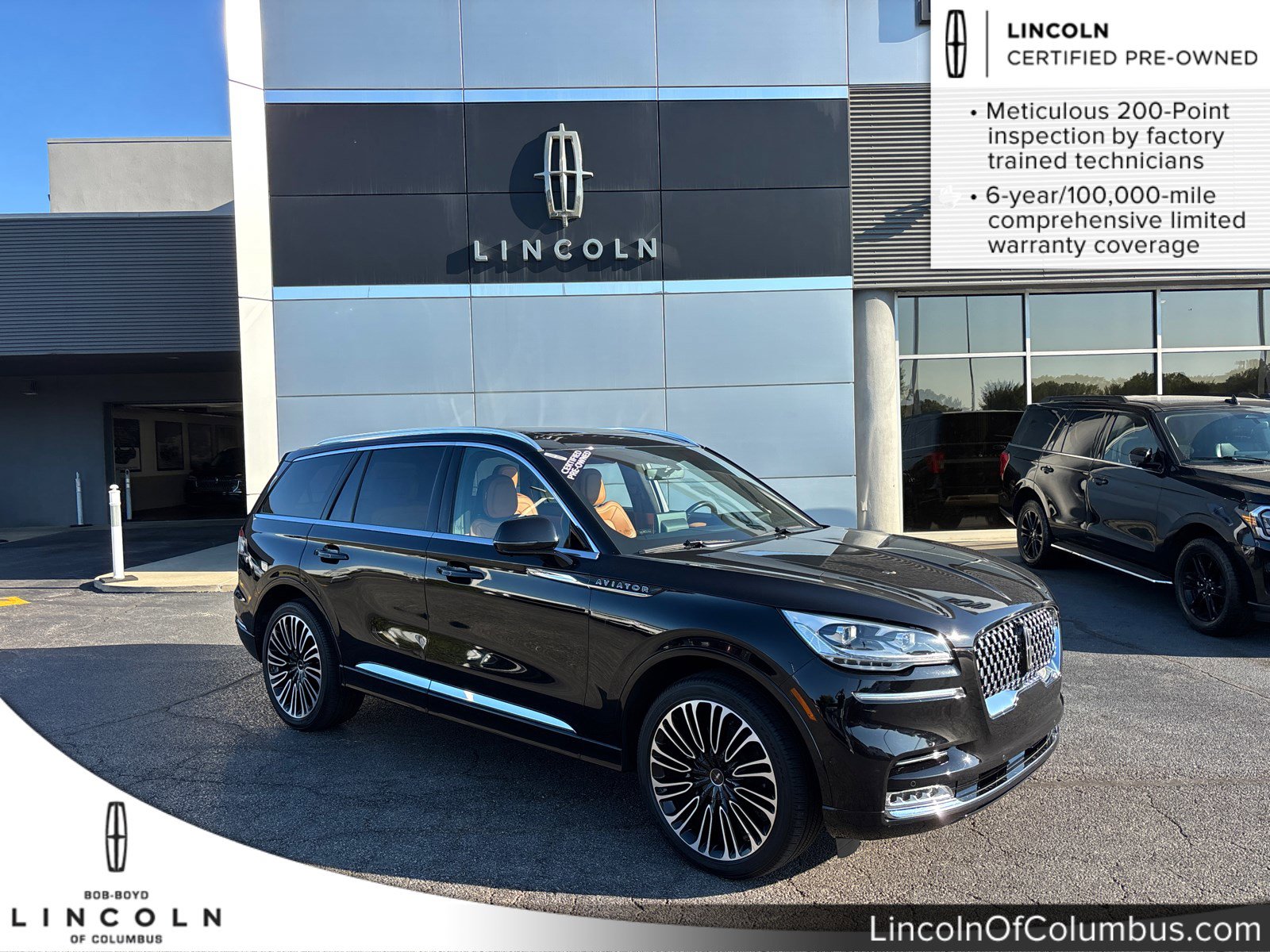 Certified 2023 Lincoln Aviator Black Label w/ Class IV Trailer Tow Package