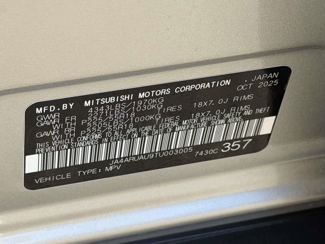 New 2026 Mitsubishi Outlander Sport ES image 25