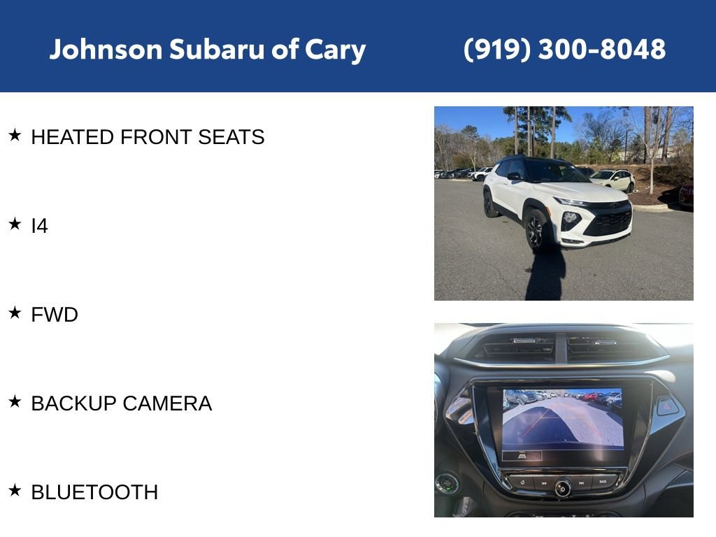 Used 2023 Chevrolet TrailBlazer RS w/ Sun and Liftgate Package image 12