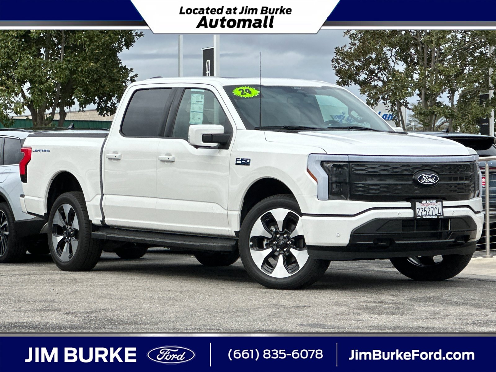 Certified 2024 Ford F150 Lightning Platinum image 1