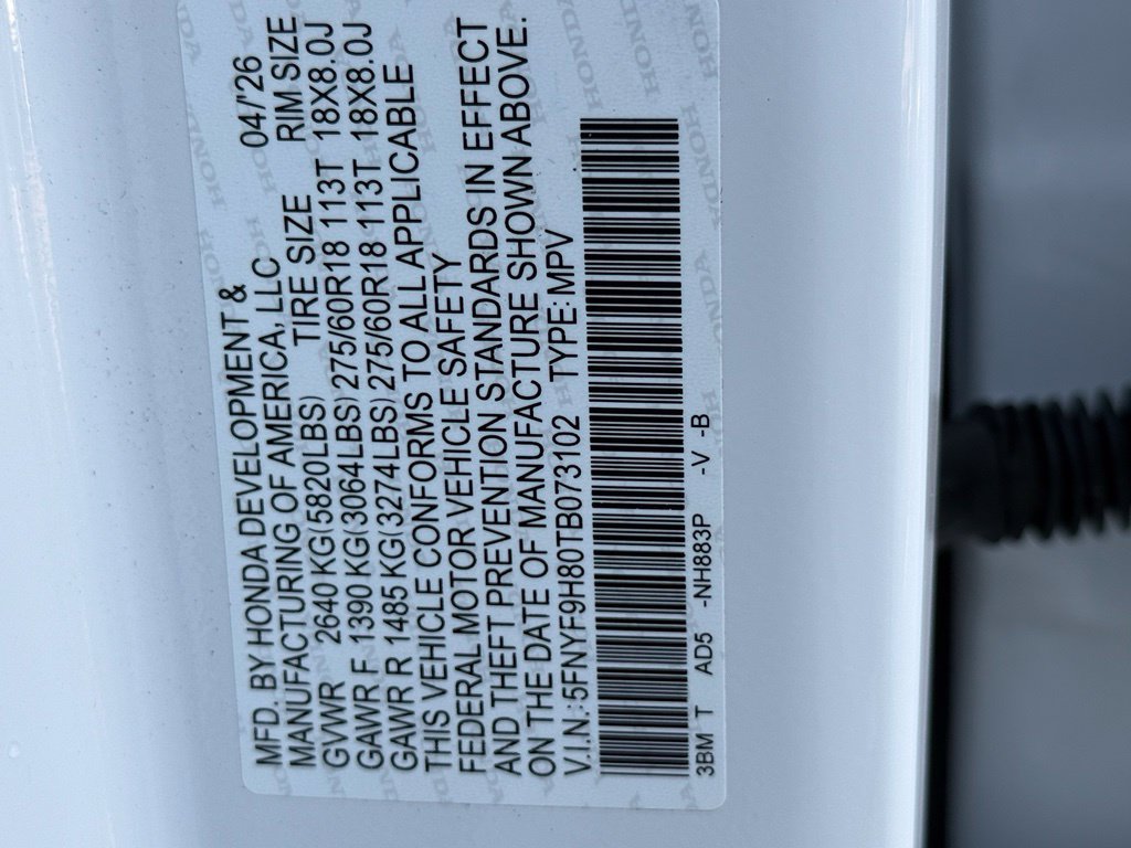 Certified 2026 Honda Passport TrailSport Elite image 31