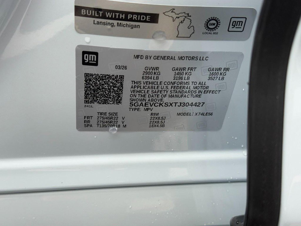 New 2026 Buick Enclave Avenir image 22