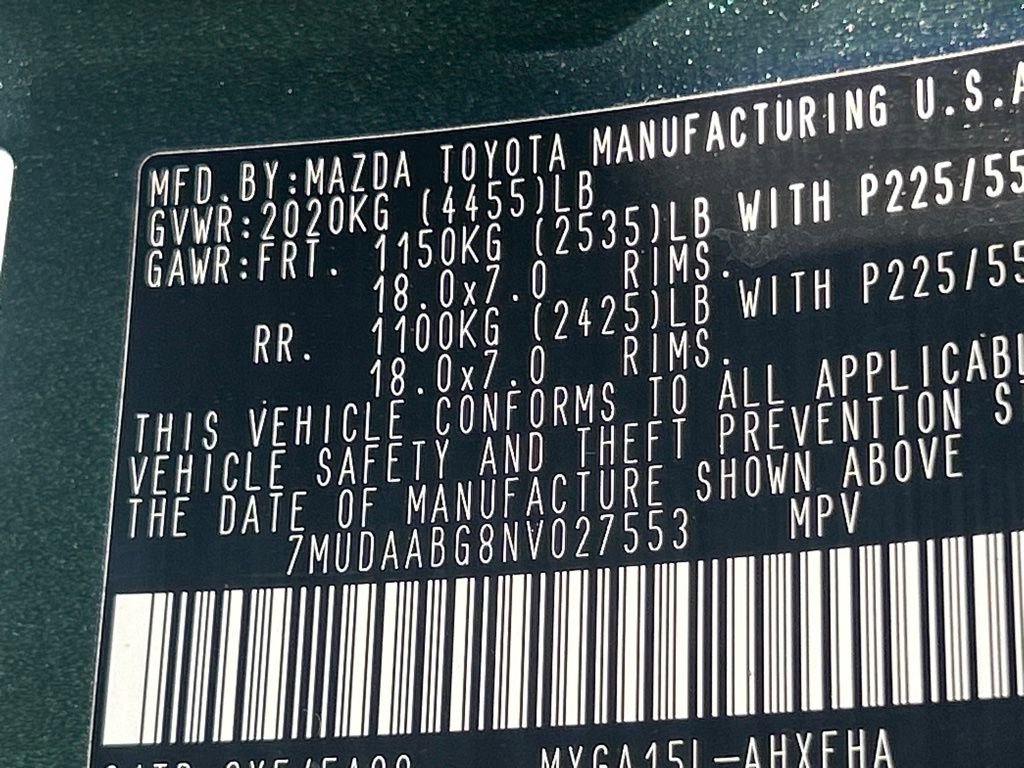 Used 2022 Toyota Corolla Cross XLE w/ Convenience Package AWD/4WD image 60