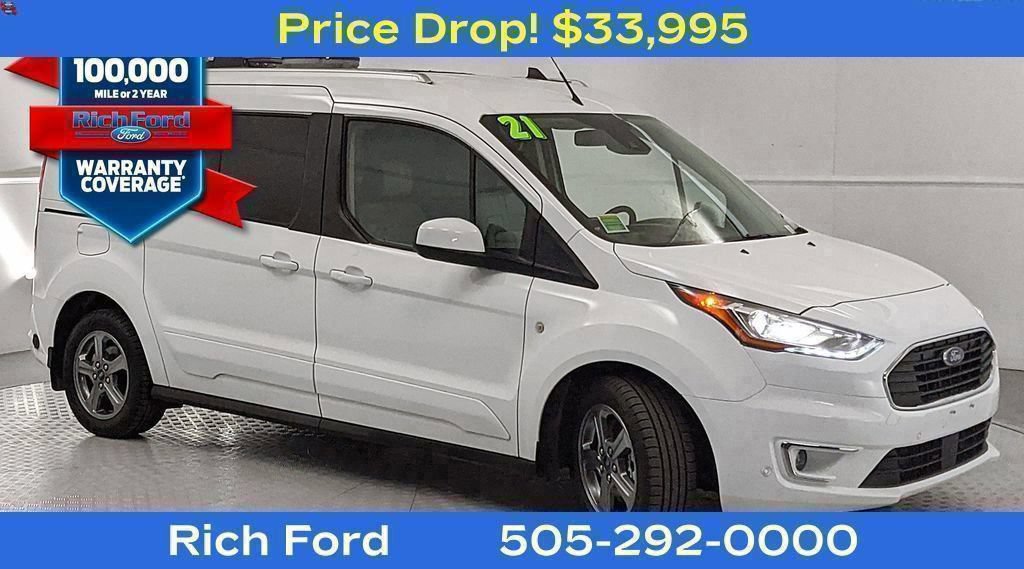 Used 2021 Ford Transit Connect Titanium w/ Trailer Tow Package FWD image 1
