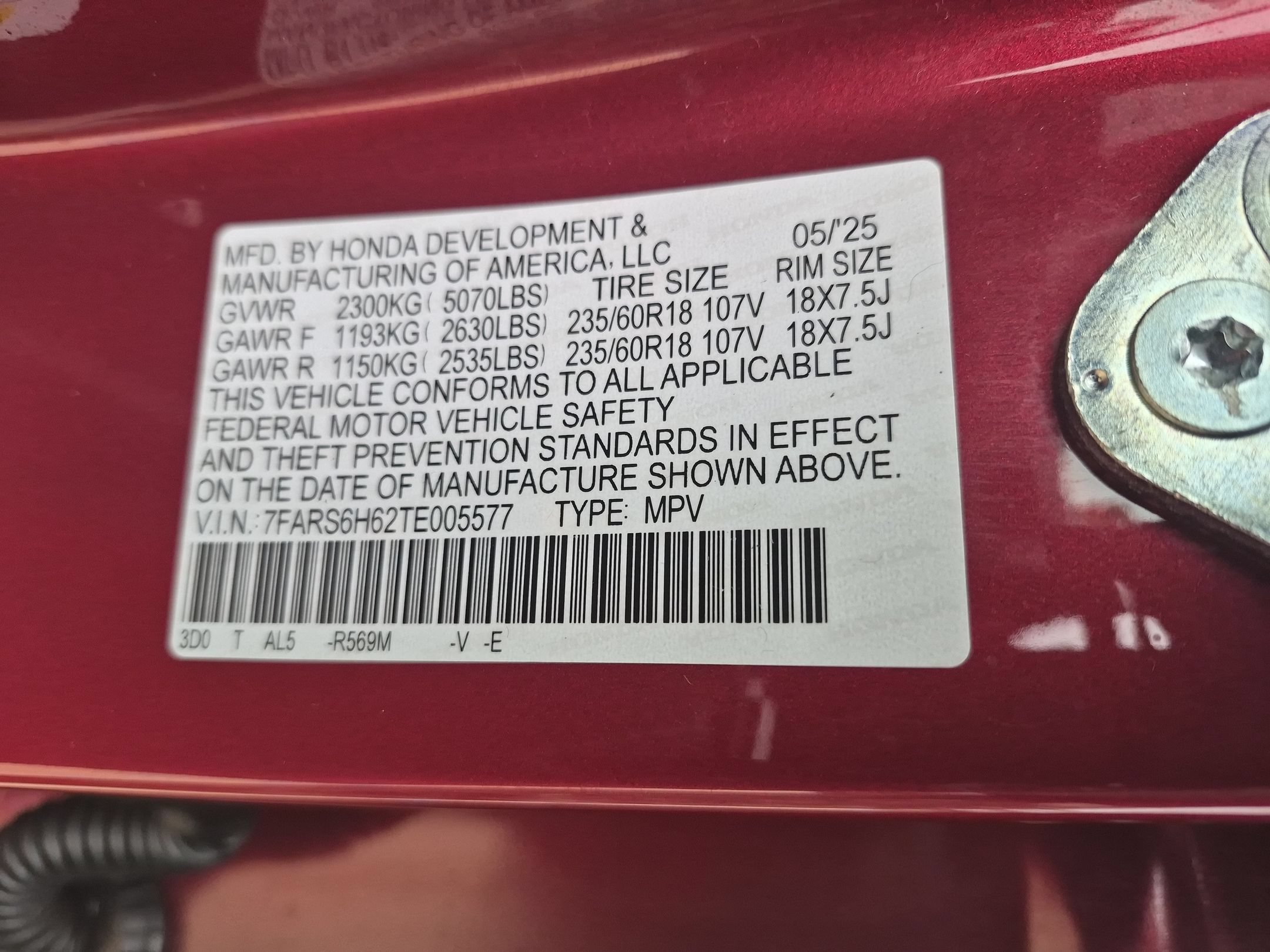 Certified 2026 Honda CR-V TrailSport image 36