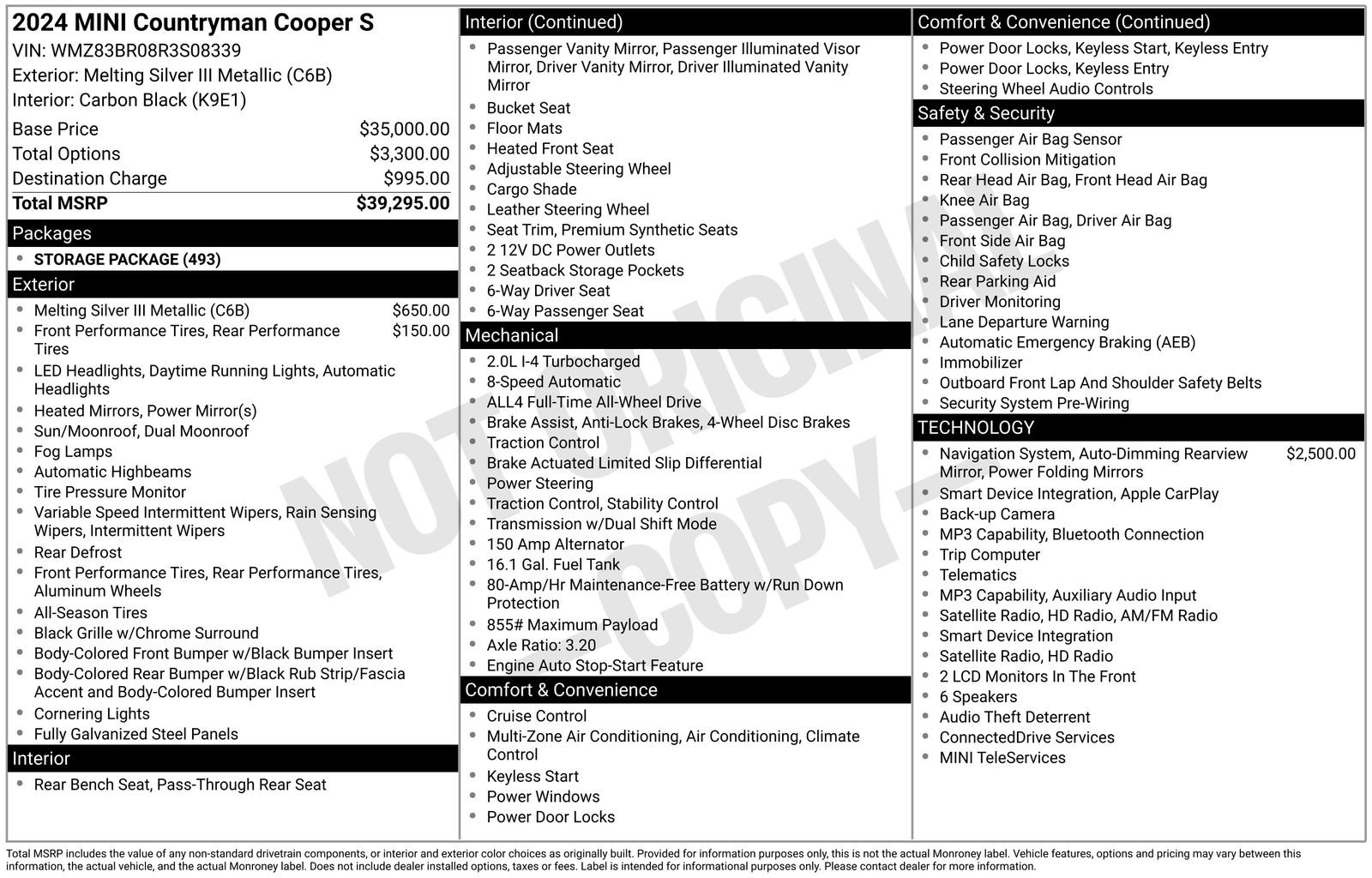Used 2024 MINI Cooper Countryman S AWD/4WD image 20