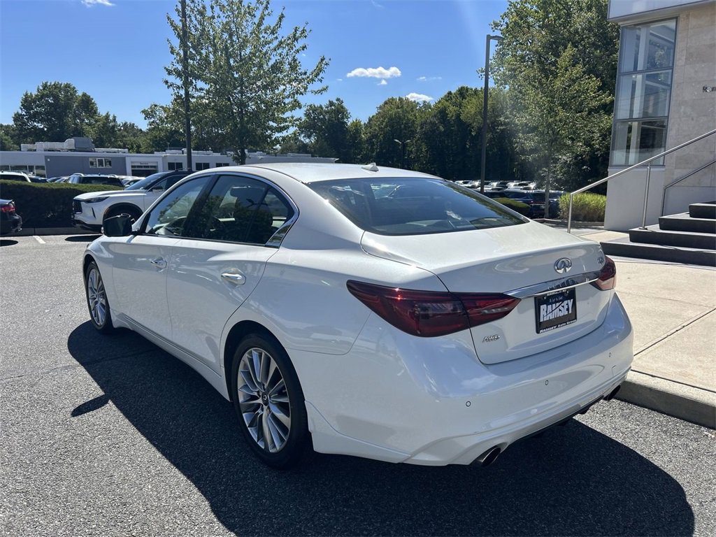 Certified 2023 INFINITI Q50 Luxe w/ Cargo Package image 6
