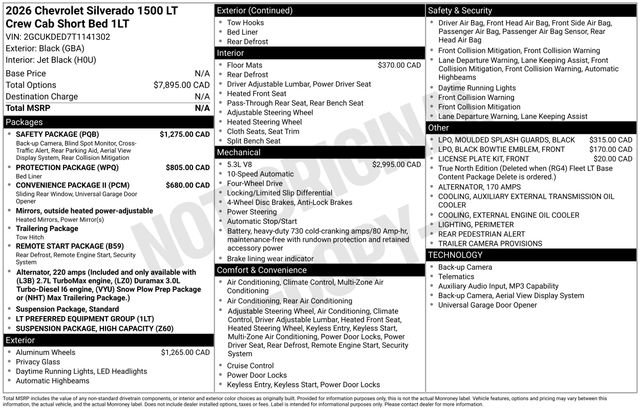 New 2026 Chevrolet Silverado 1500 LT w/ Safety Package video 2