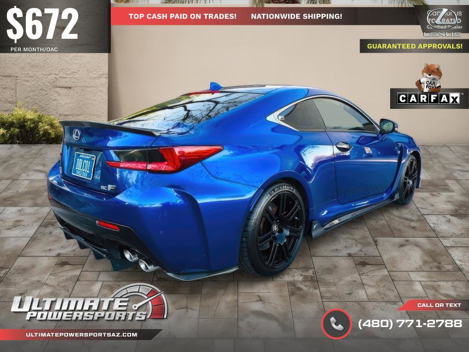 Used 2017 Lexus RC F w/ Premium Package RWD image 21