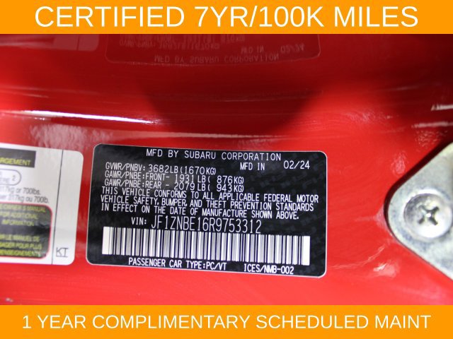 Used 2024 Toyota GR86 Premium RWD image 24