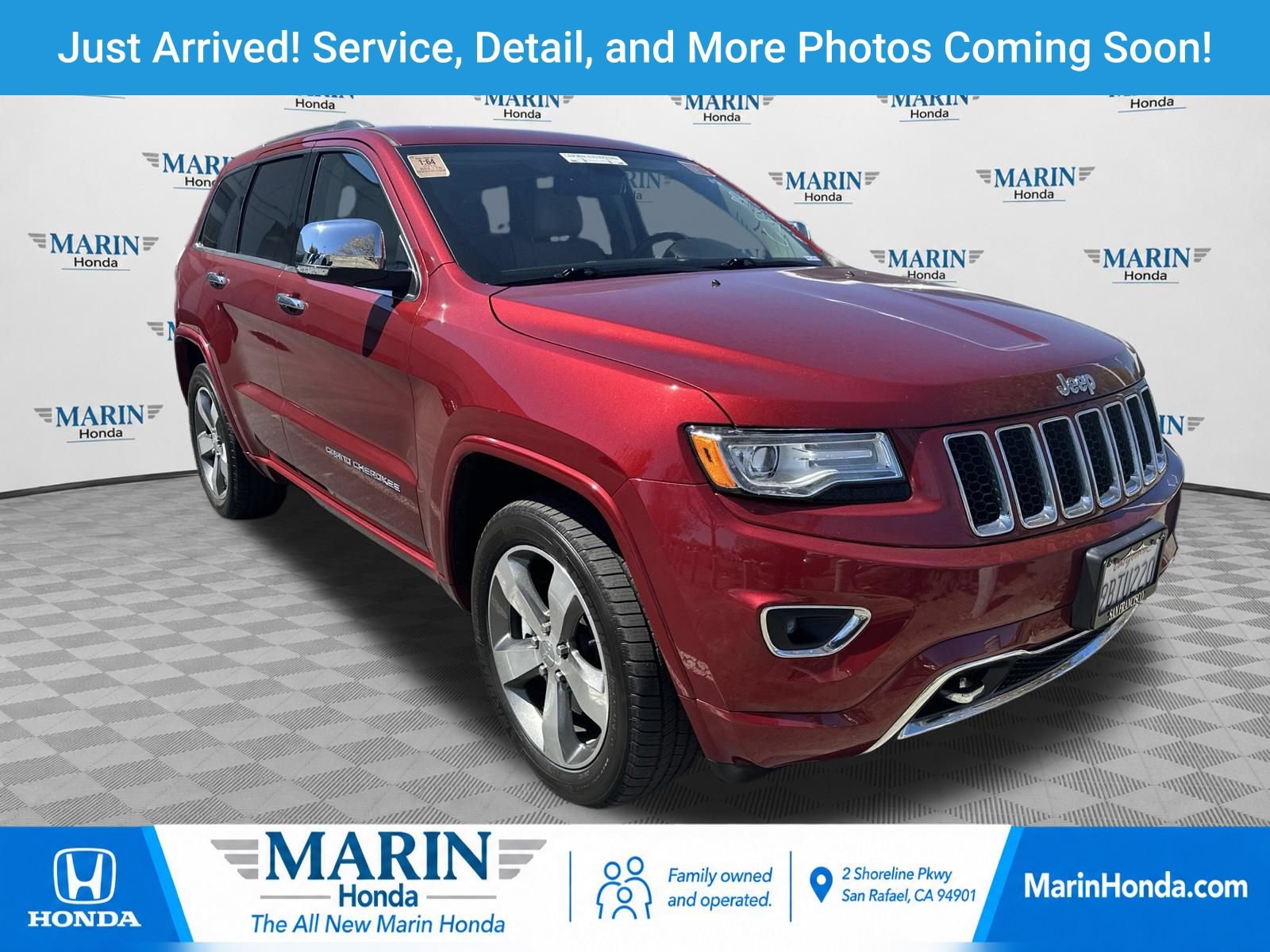Used 2015 Jeep Grand Cherokee Overland AWD/4WD 360° Tour