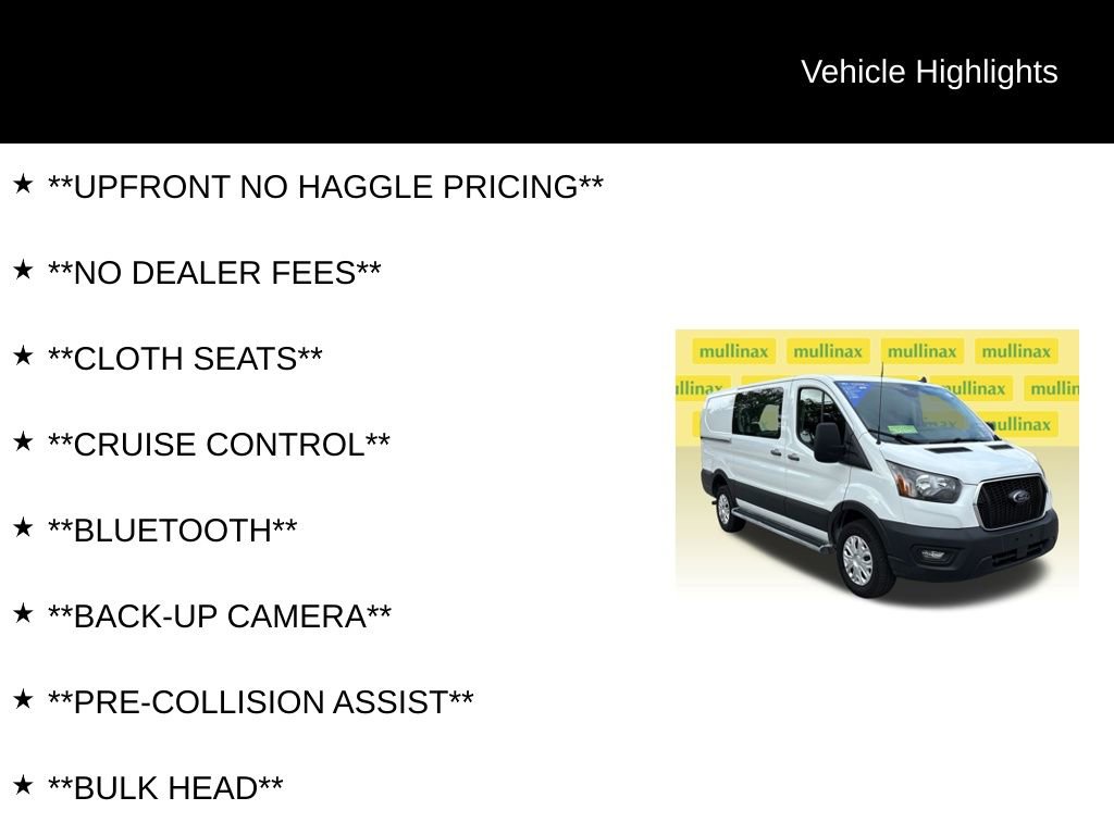 Certified 2024 Ford Transit 250 Low Roof w/ Exterior Upgrade Package image 12