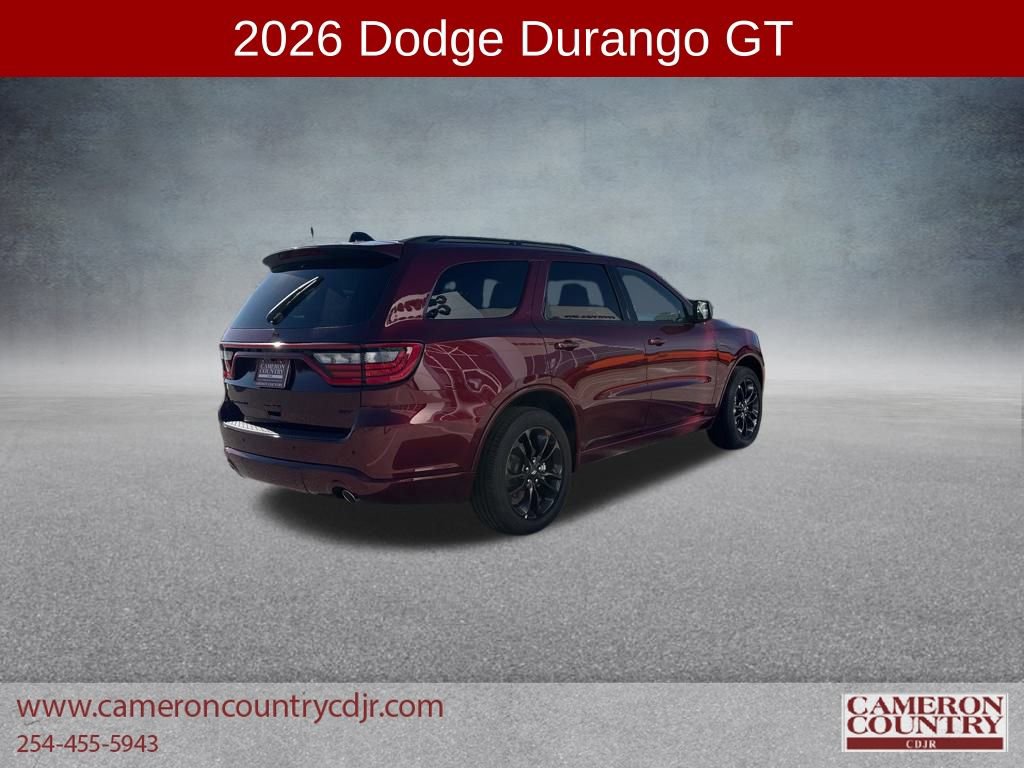 New 2026 Dodge Durango GT w/ Blacktop Package image 3