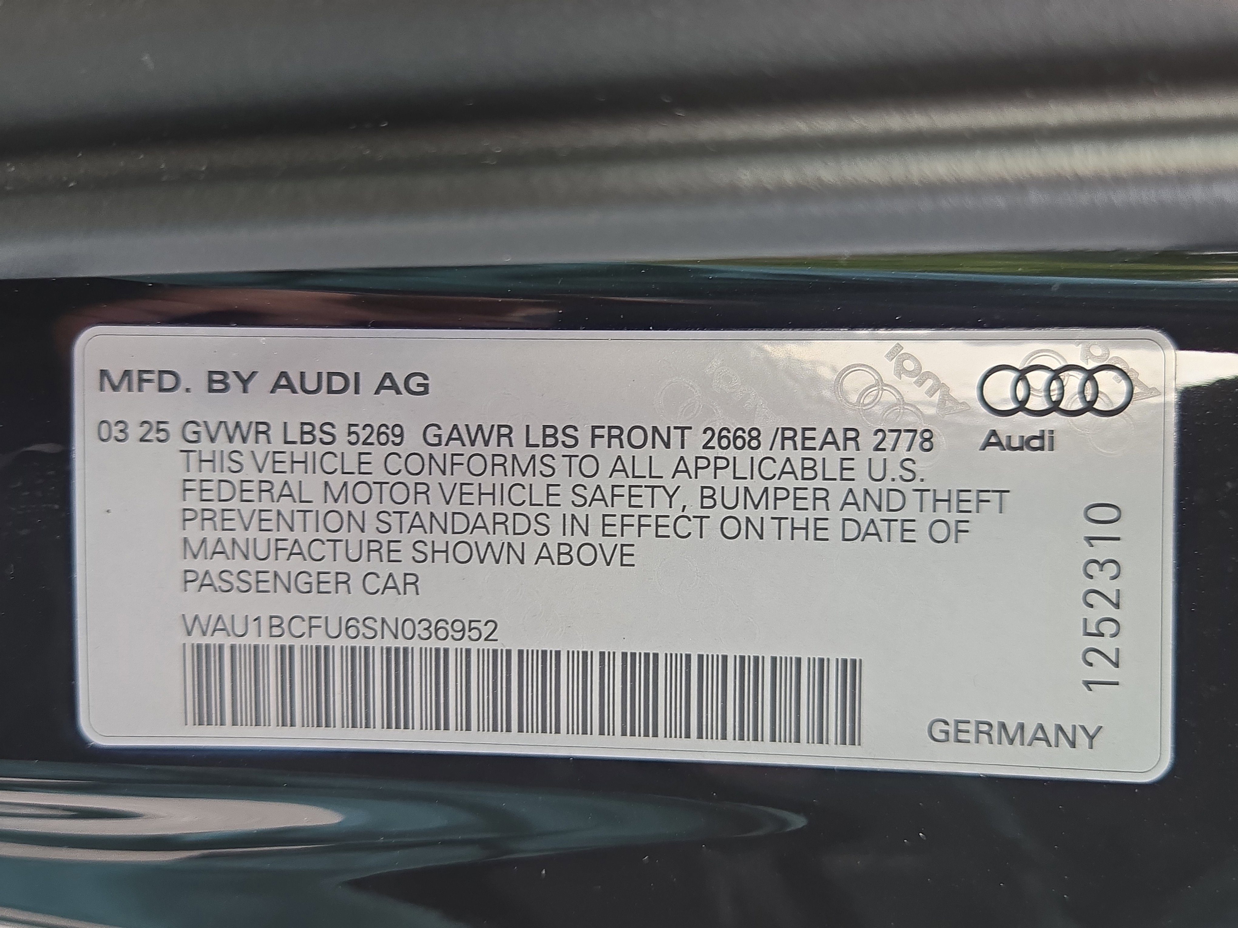 Used 2025 Audi A5 2.0T Premium w/ Convenience Package AWD/4WD image 23