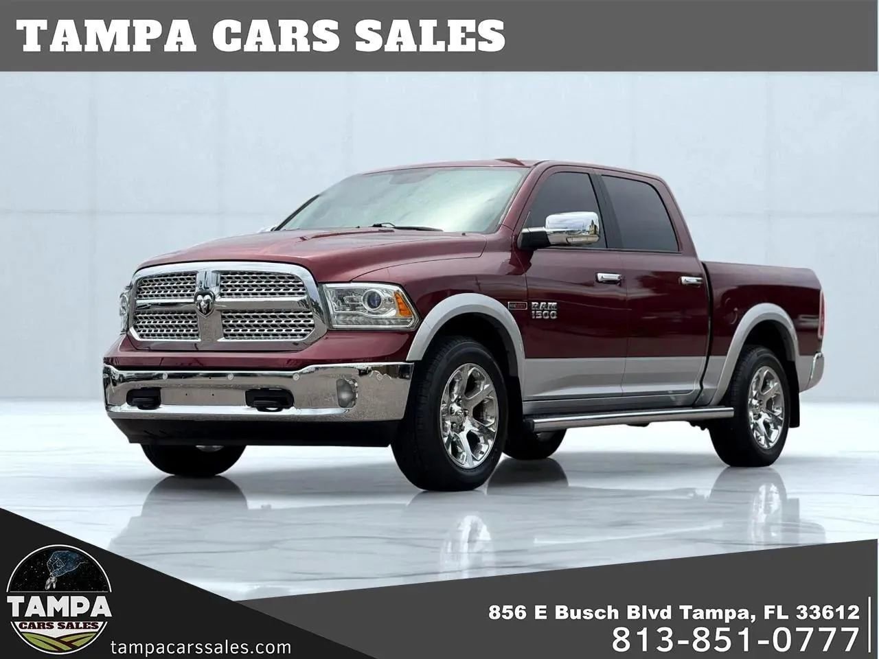 Used 2018 RAM 1500 Laramie w/ Convenience Group AWD/4WD image 1
