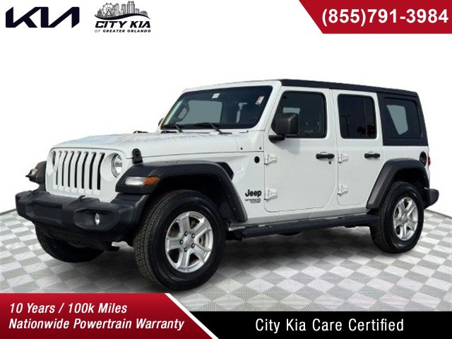 Used 2021 Jeep Wrangler Unlimited Sport image 1