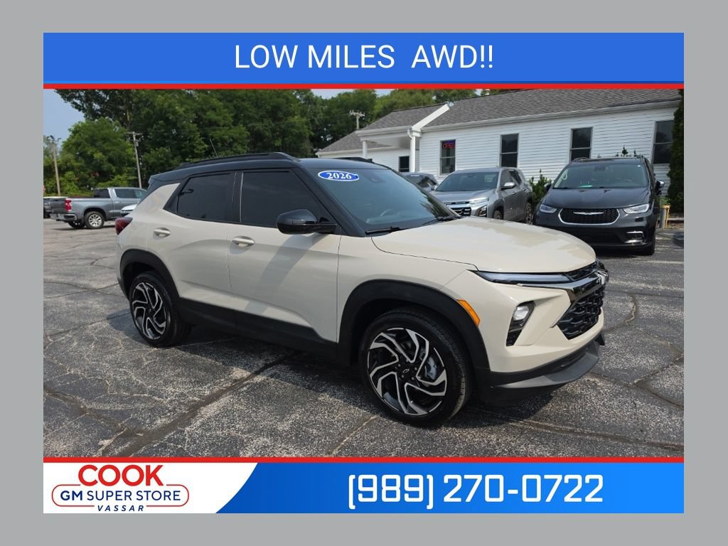 Certified 2026 Chevrolet TrailBlazer RS w/ Convenience Package AWD/4WD image 1