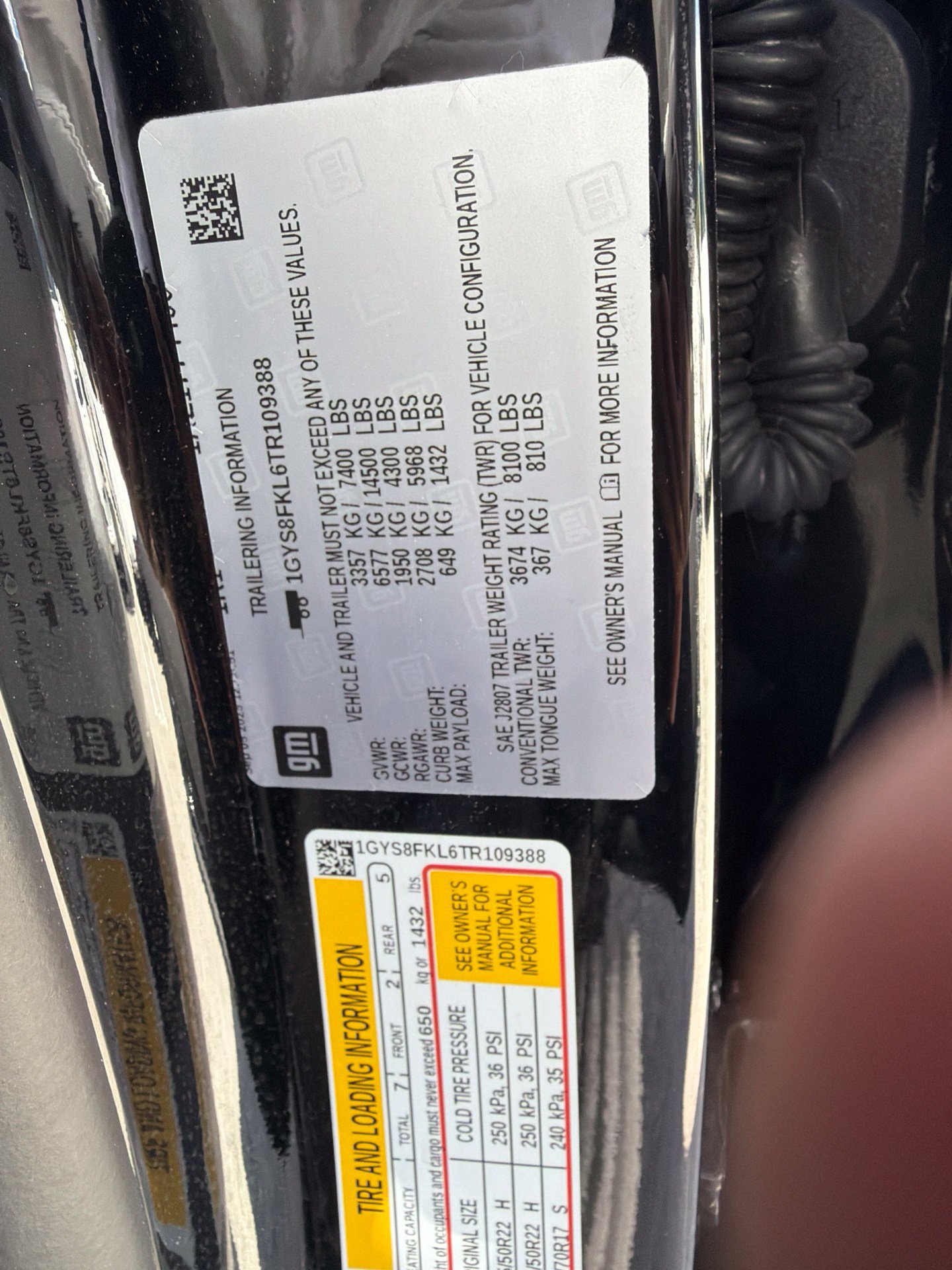 Certified 2026 Cadillac Escalade Sport w/ Touring Package RWD image 21