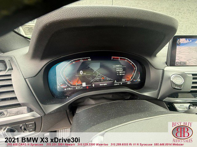 Used 2021 BMW X3 xDrive30i w/ Premium Package image 29