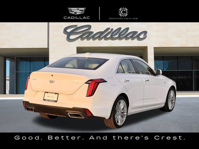 Used 2024 Cadillac CT4 Premium Luxury w/ Climate Package RWD image 3