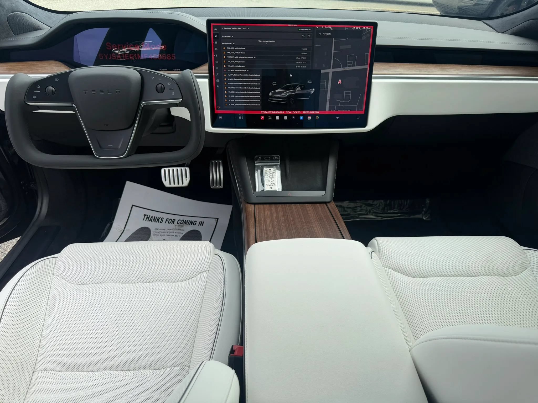 Used 2021 Tesla Model S Plaid AWD/4WD image 16