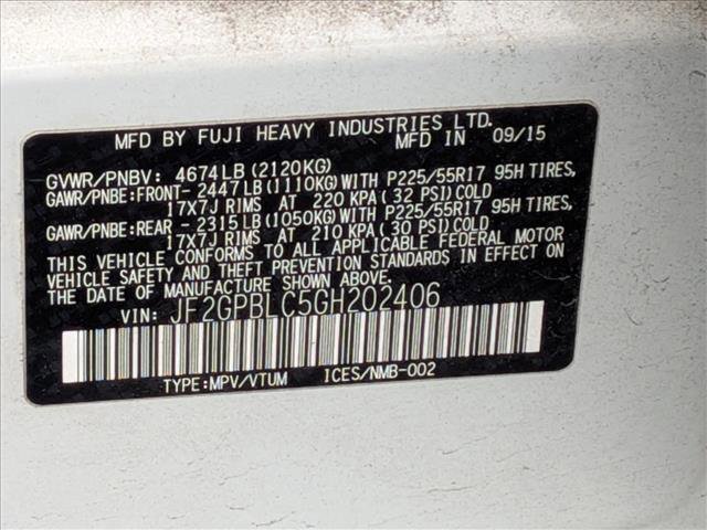 Used 2016 Subaru Crosstrek Touring image 15