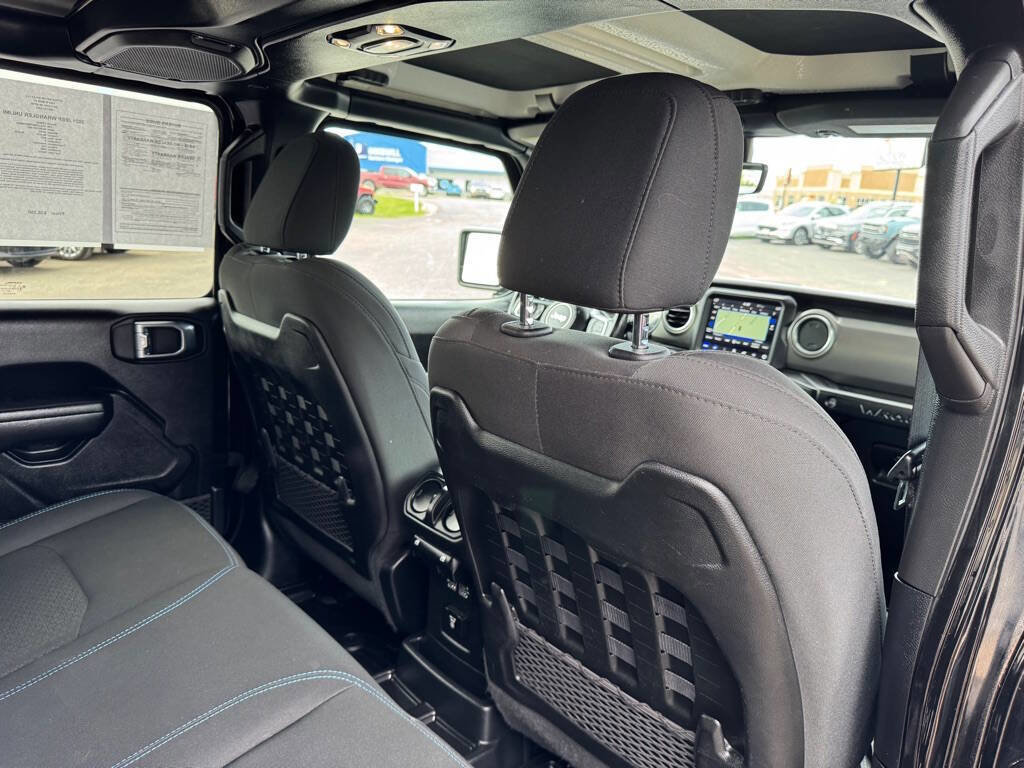 Used 2021 Jeep Wrangler Unlimited Rubicon 4xe w/ Steel Bumper Group image 57