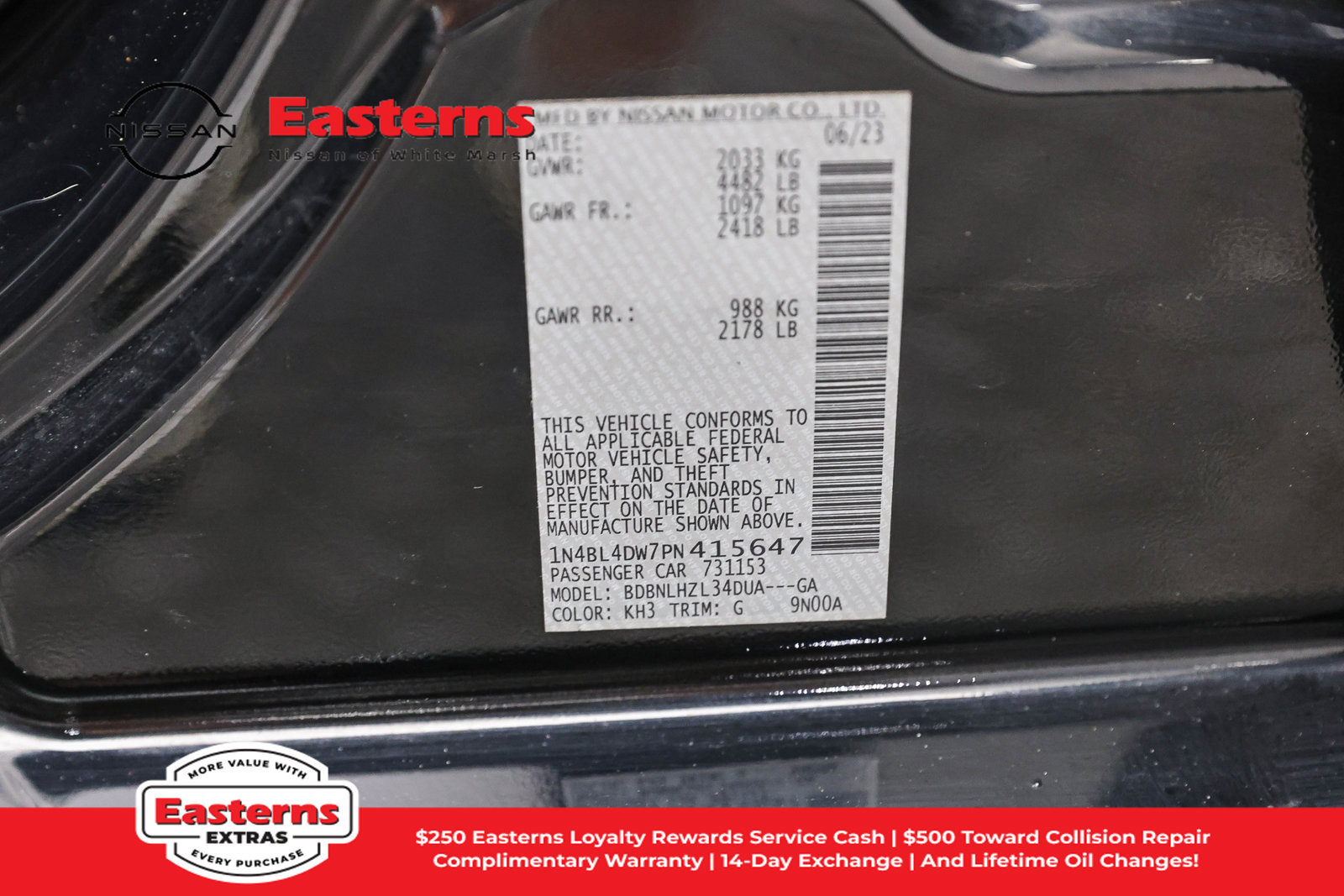 Used 2023 Nissan Altima 2.5 SV AWD/4WD image 34