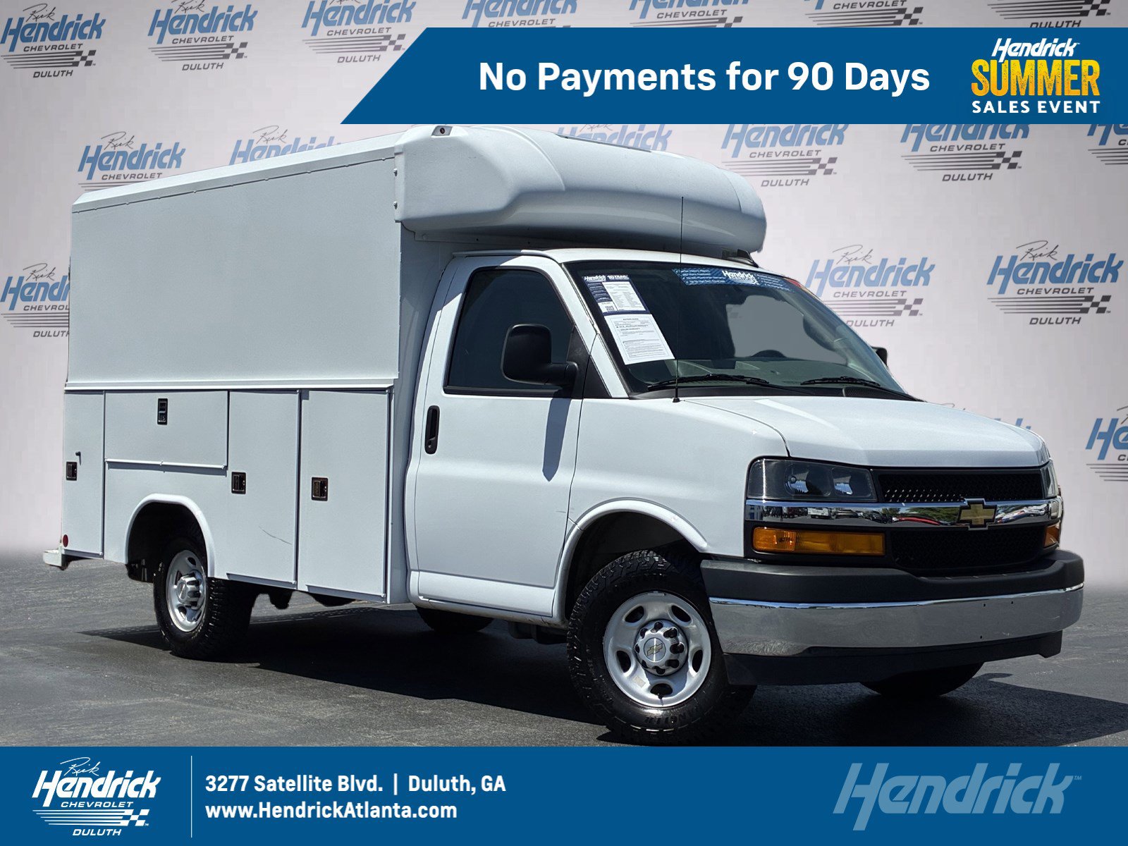 Used 2025 Chevrolet Express 3500 w/ Power Convenience Package RWD image 1