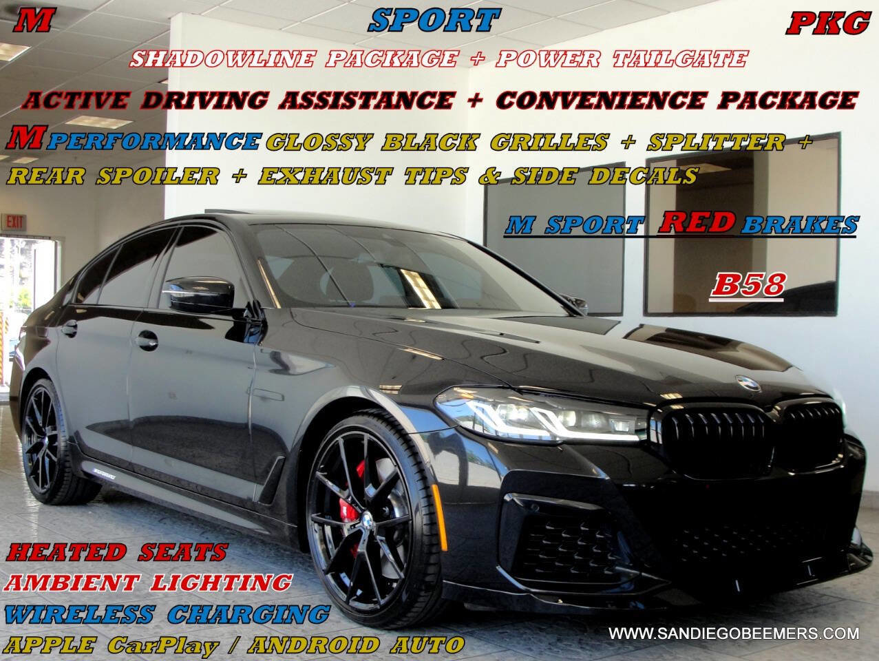 Used 2023 BMW 540i w/ M Sport Package