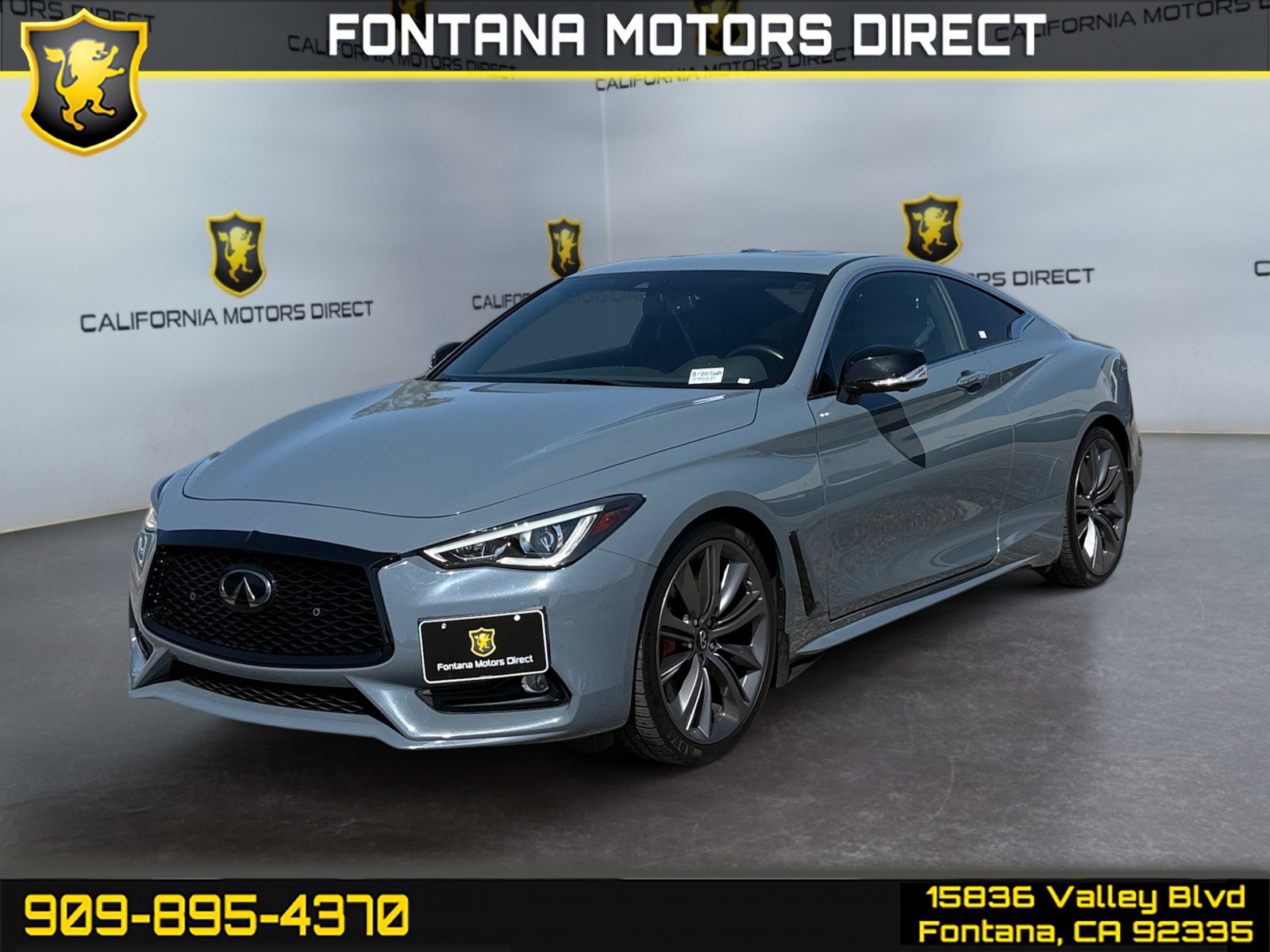 Used 2022 INFINITI Q60 Red Sport 400 w/ Cargo Package
