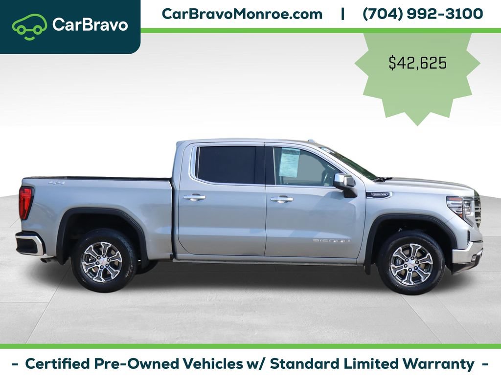 Certified 2025 GMC Sierra 1500 SLT AWD/4WD image 7
