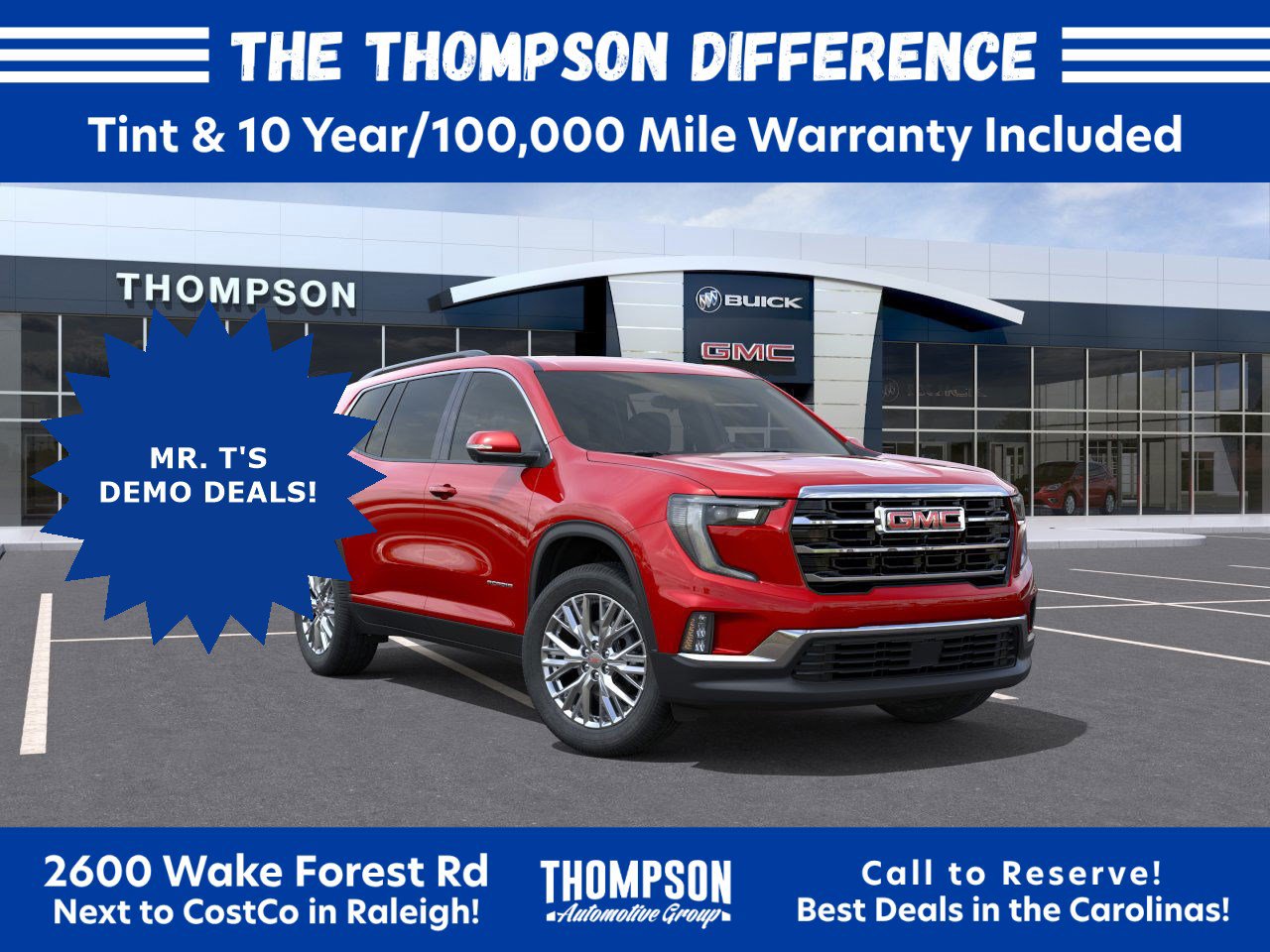 New 2025 GMC Acadia Elevation w/ Elevation Premium Package
