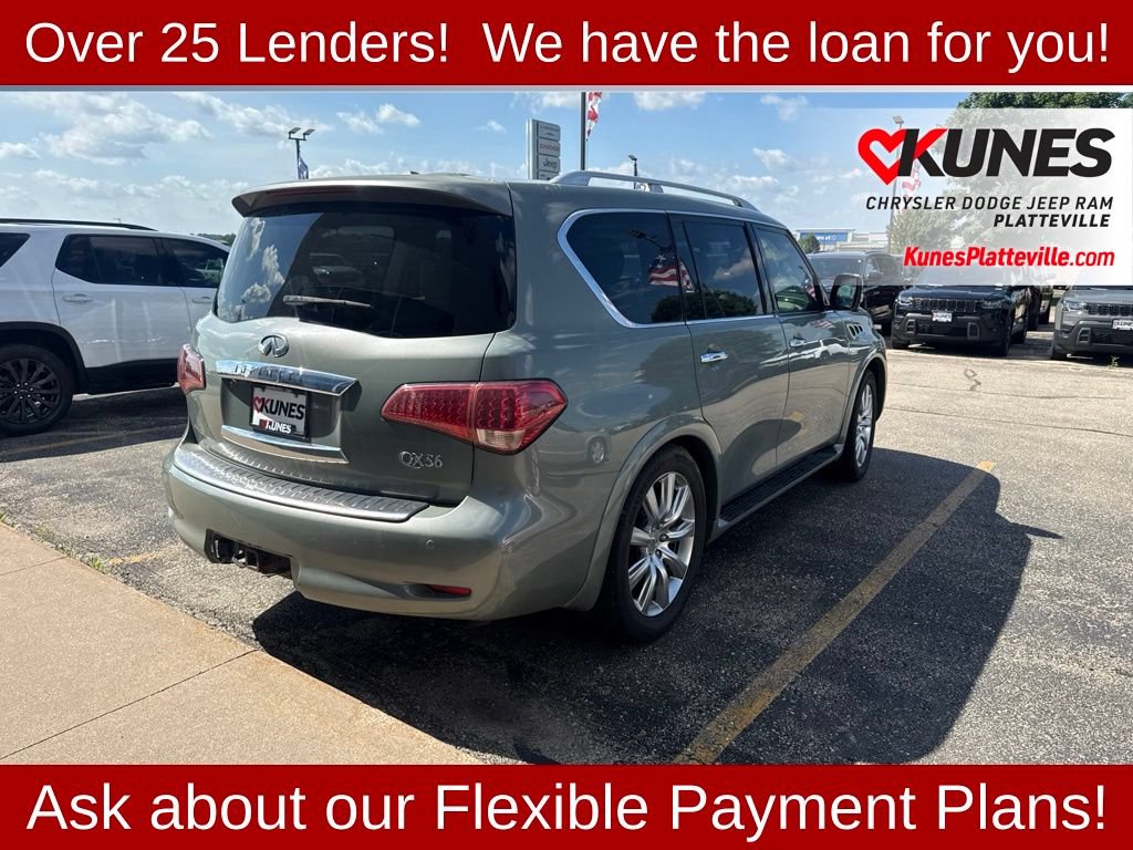 Used 2012 INFINITI QX56 4WD w/ Deluxe Touring Pkg image 10