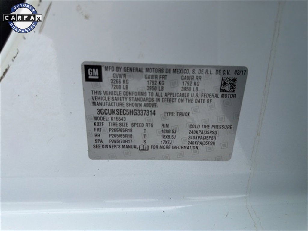 Used 2017 Chevrolet Silverado 1500 LTZ Z71 w/ LTZ Plus Package image 40