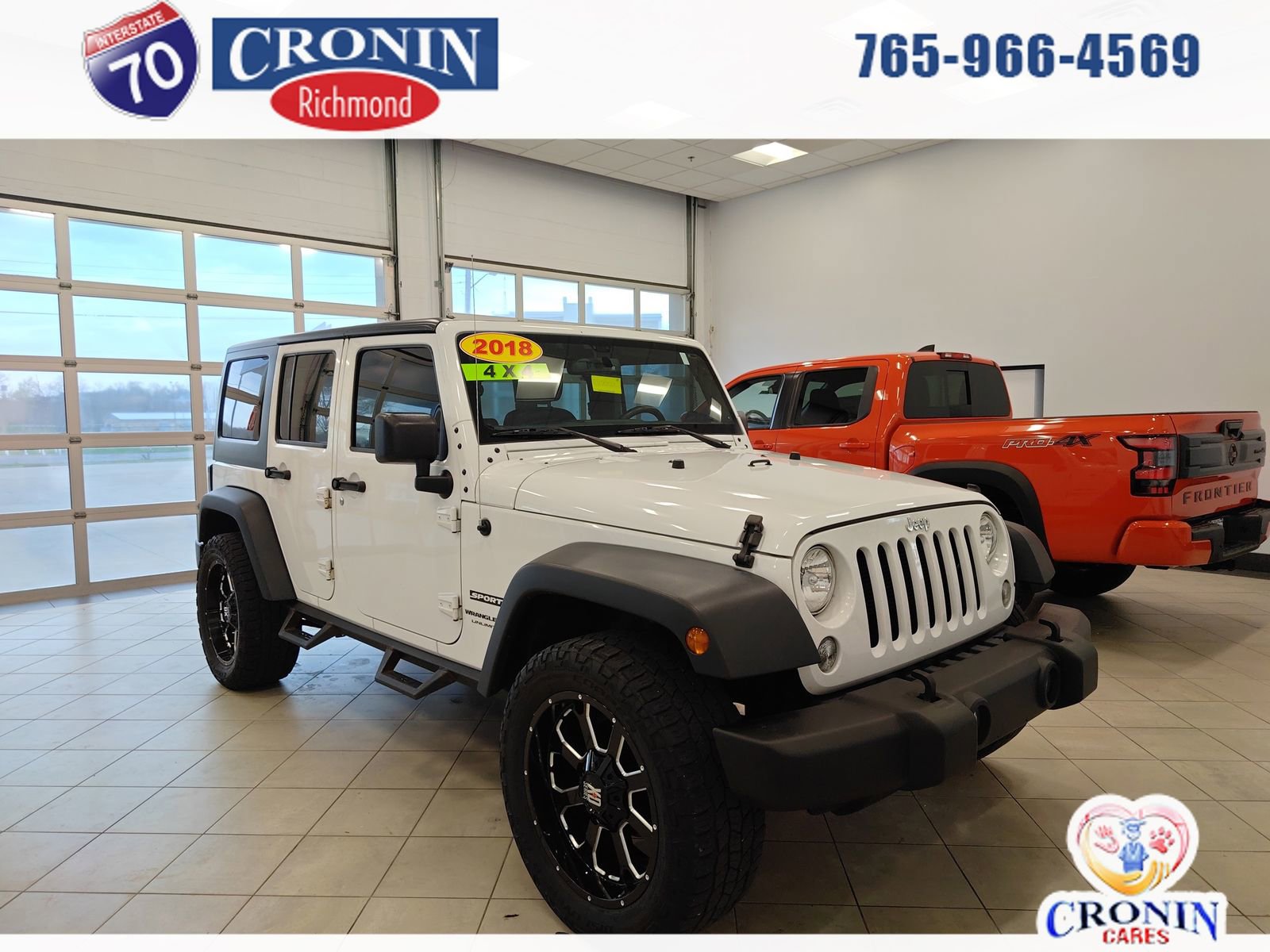 Used 2018 Jeep Wrangler Unlimited Sport S