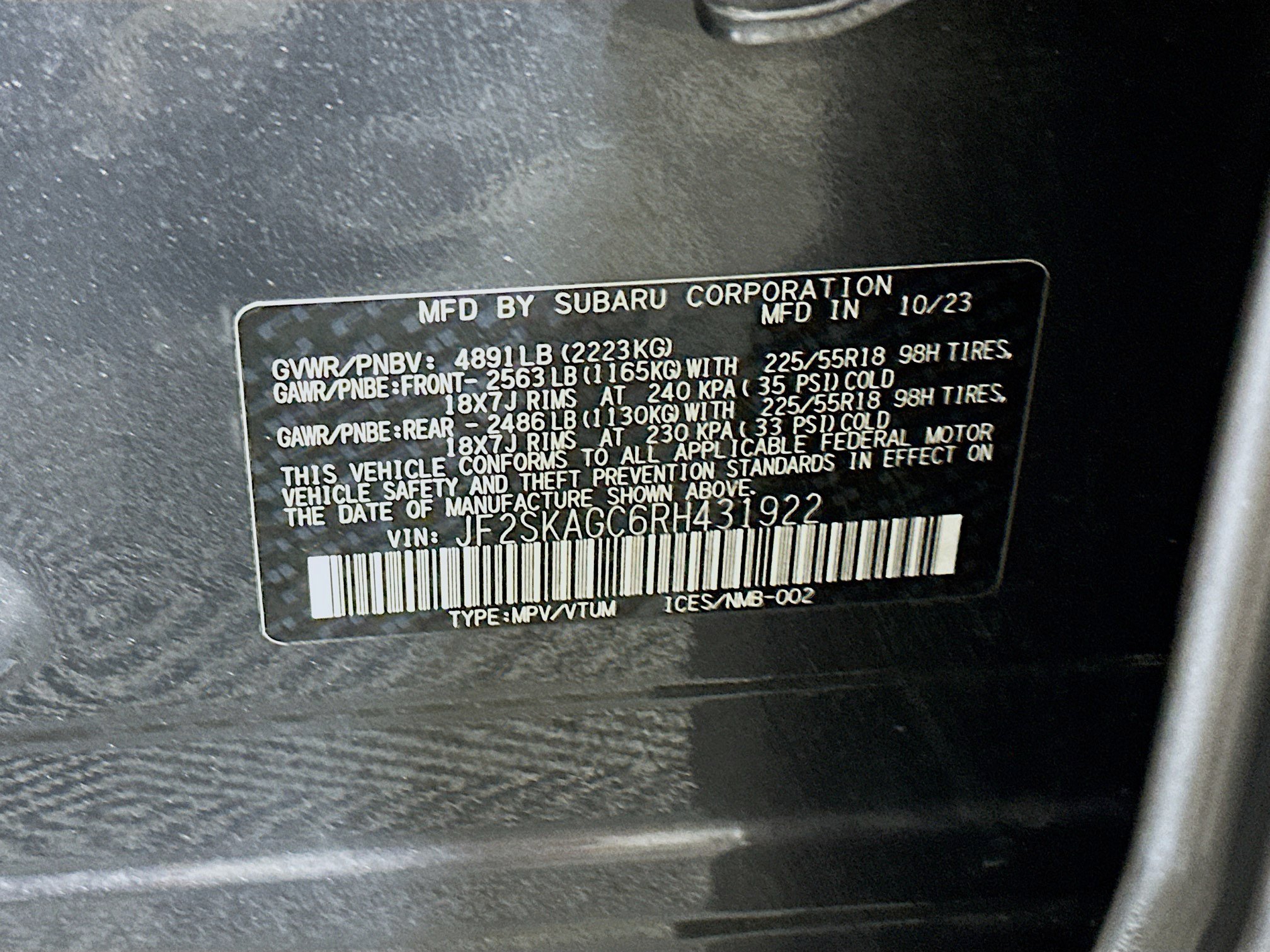 Used 2024 Subaru Forester Sport AWD/4WD image 12