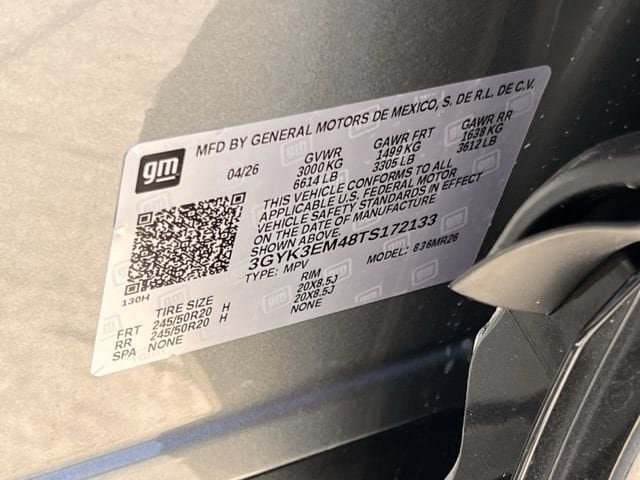 New 2026 Cadillac Optiq Sport 1 w/ LPO, Floor Liner Package AWD/4WD image 27