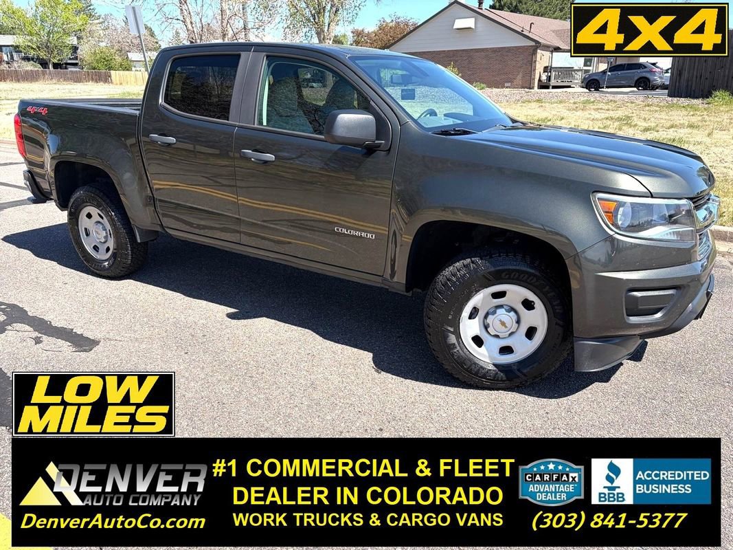Used 2018 Chevrolet Colorado W/T w/ WT Convenience Package AWD/4WD image 1