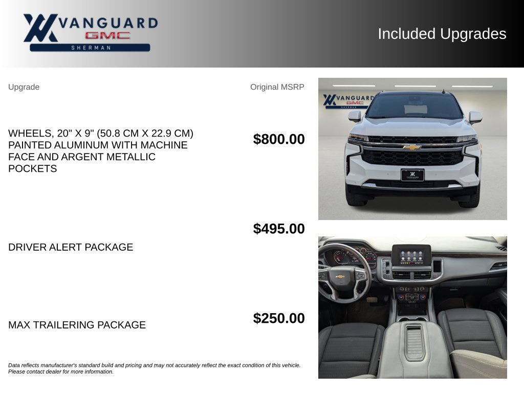Used 2024 Chevrolet Tahoe LS w/ Driver Alert Package RWD image 9