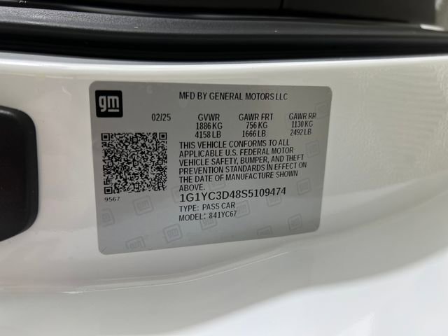 Used 2025 Chevrolet Corvette Stingray Premium Conv w/ Z51 Performance Package image 28