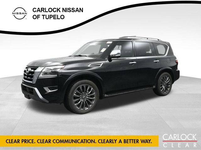 Used 2023 Nissan Armada Platinum w/ Captain's Chairs Package RWD image 1