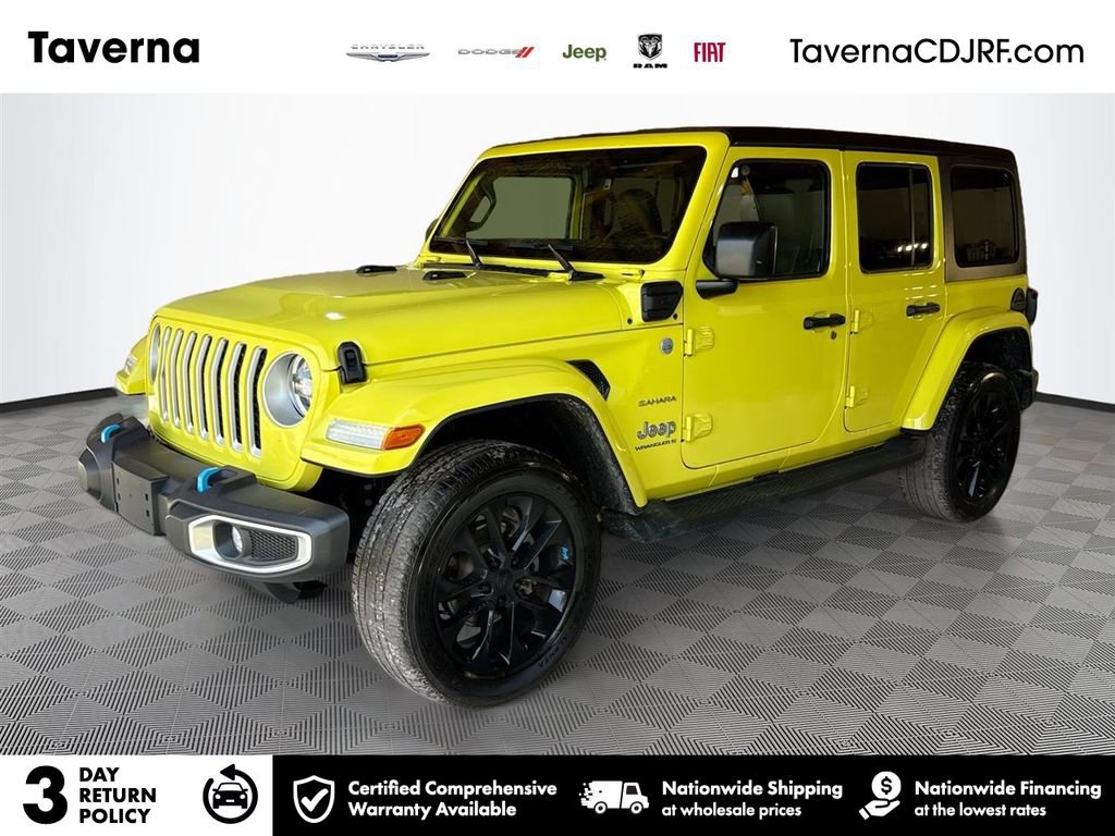 Used 2023 Jeep Wrangler Unlimited Sahara w/ Cold Weather Group