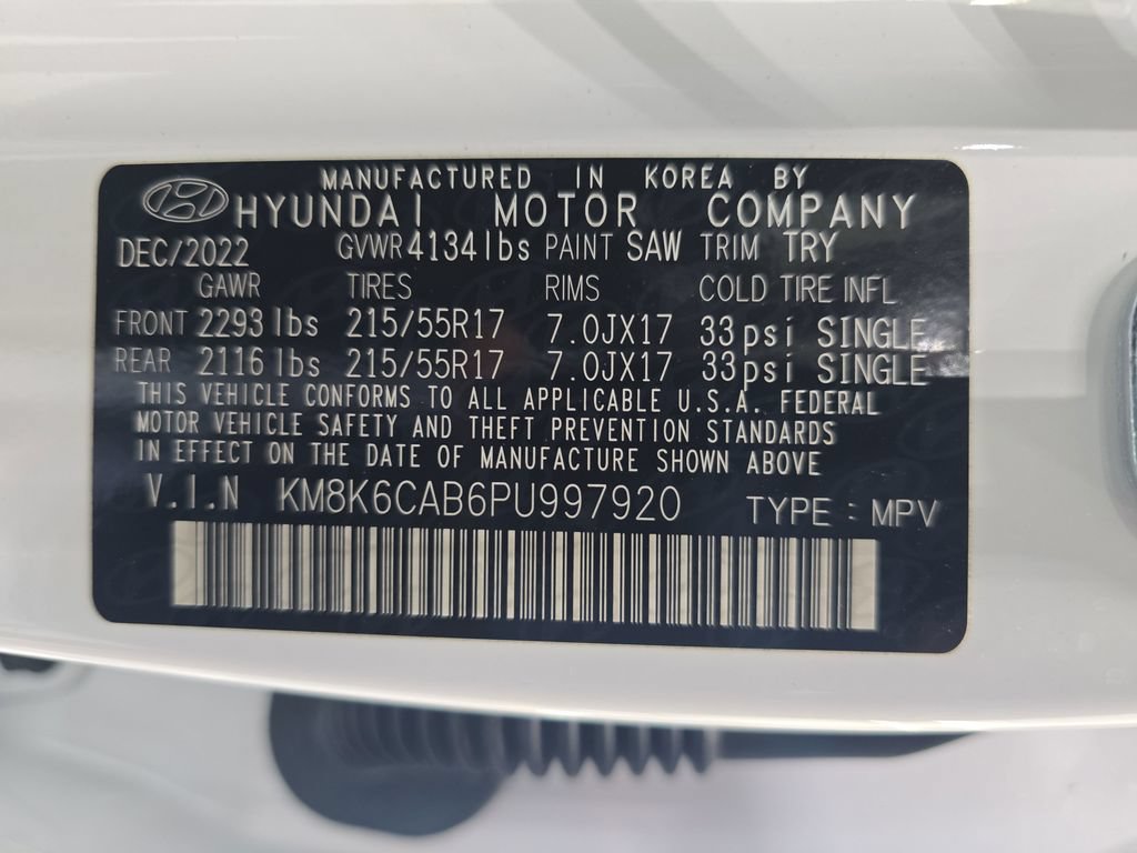 Certified 2023 Hyundai Kona SEL AWD/4WD image 30