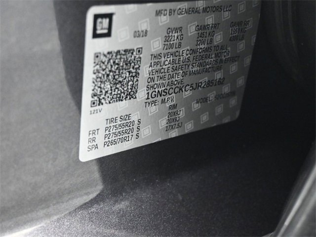 Used 2018 Chevrolet Tahoe Premier w/ Max Trailering Package image 18