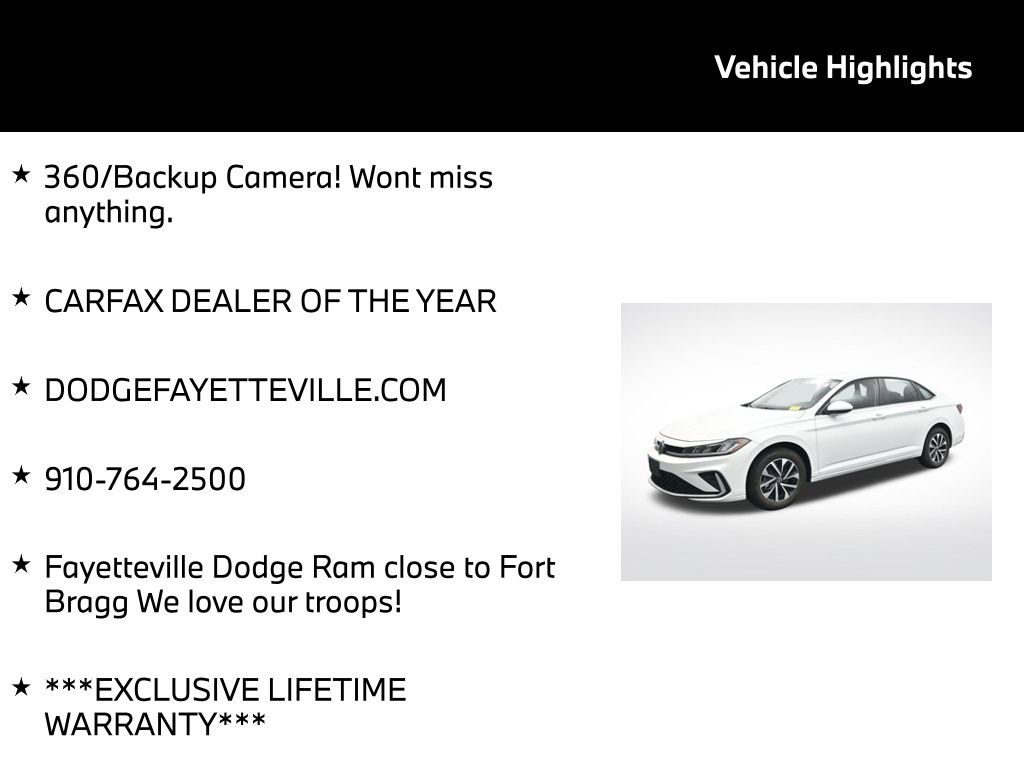 Used 2025 Volkswagen Jetta S FWD image 5