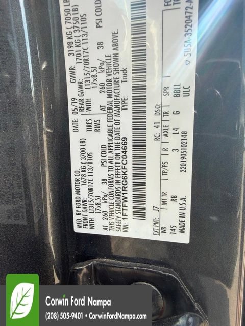 Used 2019 Ford F150 Raptor w/ Equipment Group 802A Luxury AWD/4WD image 11