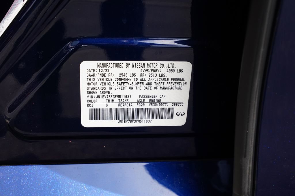 Used 2023 INFINITI Q50 Luxe w/ Cargo Package RWD image 35